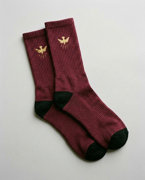 Calcetines de confirmación personalizados con nombre y fecha AMEN SOCKS