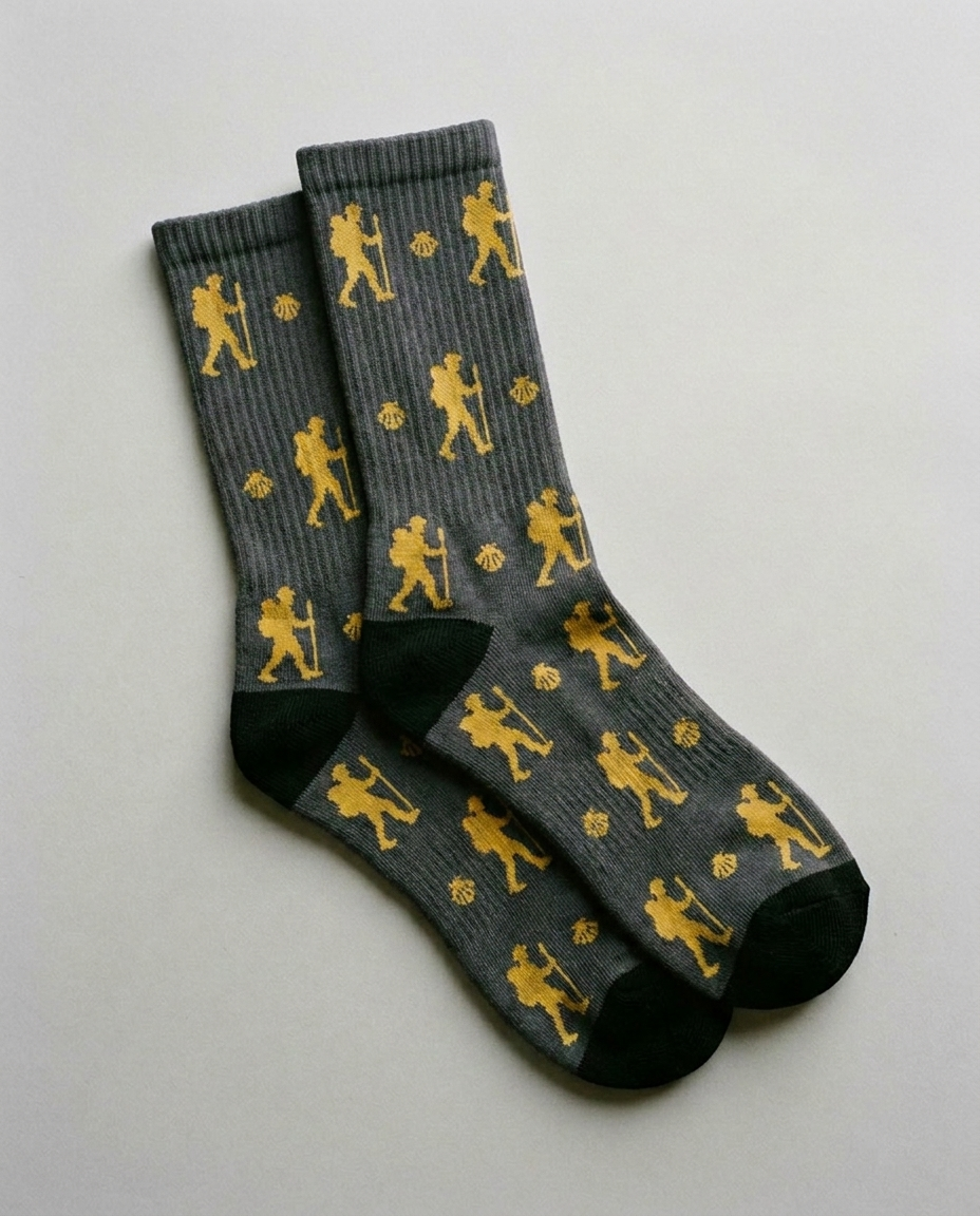 Calcetines Peregrino gris marengo