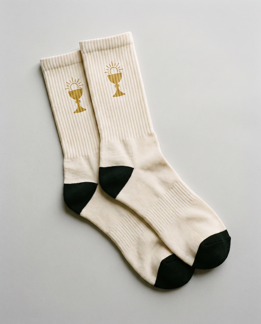 Calcetines Primera Comunión cáliz crema AMEN SOCKS