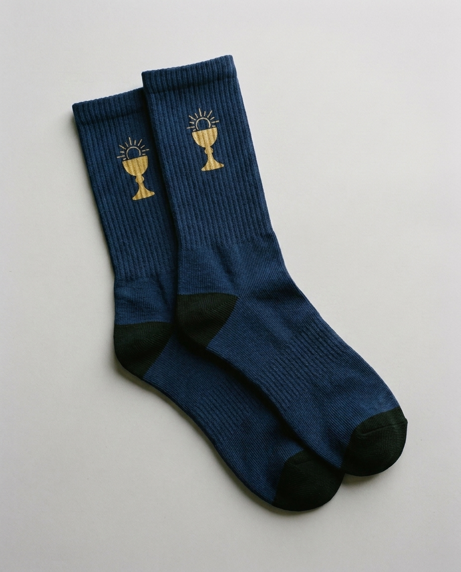 Calcetines Primera Comunión cáliz marino AMEN SOCKS
