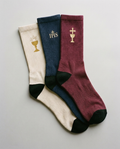 Pack Primera Comunión cáliz IHS cruz tres pares AMEN SOCKS