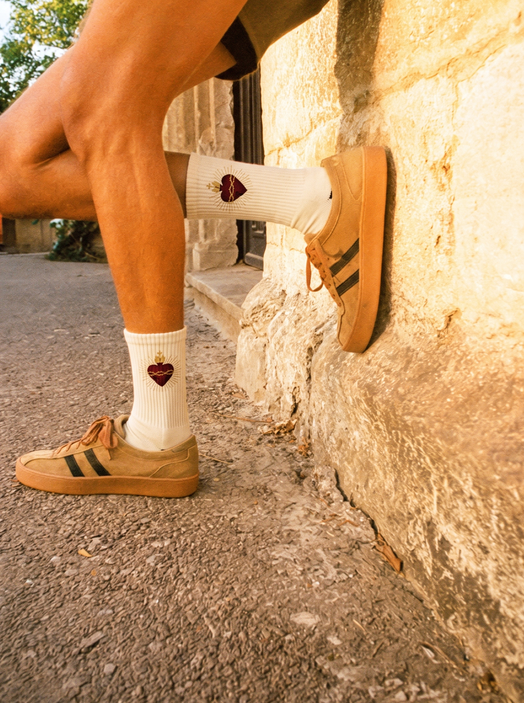 Tile Devocion y Simbolos, calcetines lifestyle casual - AMEN SOCKS